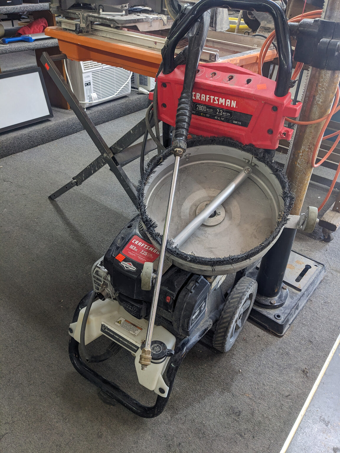 CRAFTSMAN 2800 PSI 2.3Gallons Cold Water Gas Pressure Washer Lewisville Pawn Shop