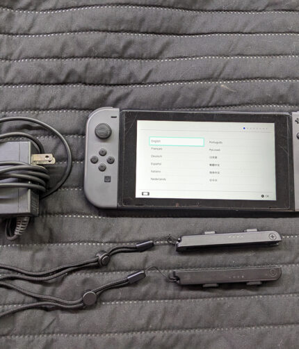 Nintendo Switch Console Grey. Console only.
