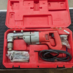 Milwaukee 3107-6 1/2in D-Handle Right Angle Drill Kit W/Hardcase