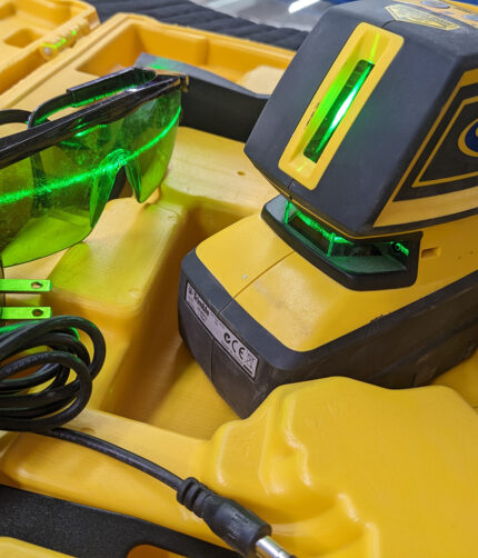 Spectra Precision LT52G 5-Point and 2-Cross Green Beam Line Laser Level