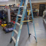 Werner 6 ft. Fiberglass Step Ladder with 250 lb. Load Capacity