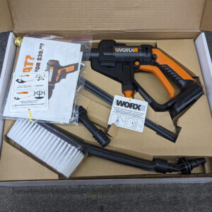 WORX WG629 HYDROSHOT 20V POWERSHARE 2.0 AH 320 PSI CORDLESS PORTABLE POWER CLEANER