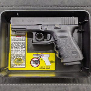 Glock 23 Austria 40 Caliber Pistol with original Tupperware case