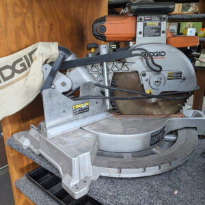 Rdigid R4121 15 Amp Corded 12 in. Dual Bevel Miter Saw with LED