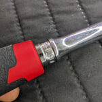 Snap-on Tools Red 3/8" Drive CYNERGY Hard Grip Long Flex Head Ratchet FHLFD100