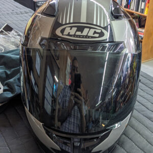 HJC CL-17 Full Face Motorcycle Helmet Black and Grey L, XL, 2XL DOT USA