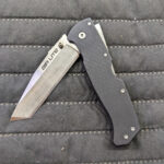 Cold Steel 26WT Air Lite Tanto - 3.5" AUS-10A Tanto Point Blade - Tri-Ad® Lock - Black G-10 Handle