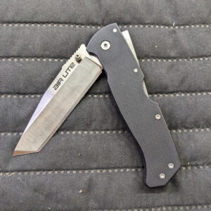 Cold Steel 26WT Air Lite Tanto - 3.5" AUS-10A Tanto Point Blade - Tri-Ad® Lock - Black G-10 Handle