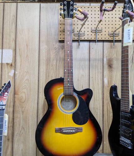Fender FA-135CE Concert Acoustic-Electric Guitar Sunburst
