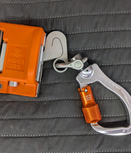 Miller by Honeywell VGCS-SC/ Automatic Pass-Through Cable Sleeve With Integral Swivel and Carabiner, For Use With: Vi-Go Vertical Ladder Climbing System