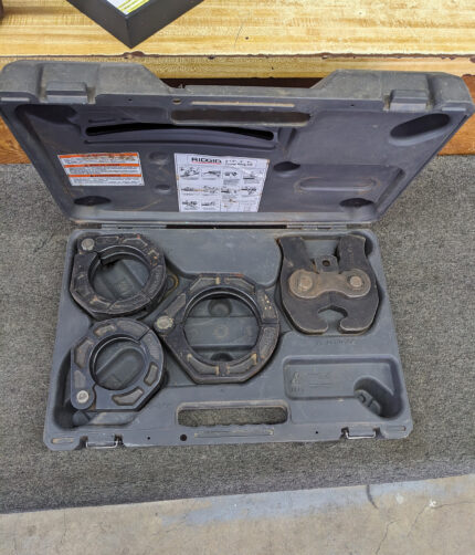 RIDGID ProPress XL Crimp Rings Kit 2-1/2”-4” Copper Standard Size Press Crimper