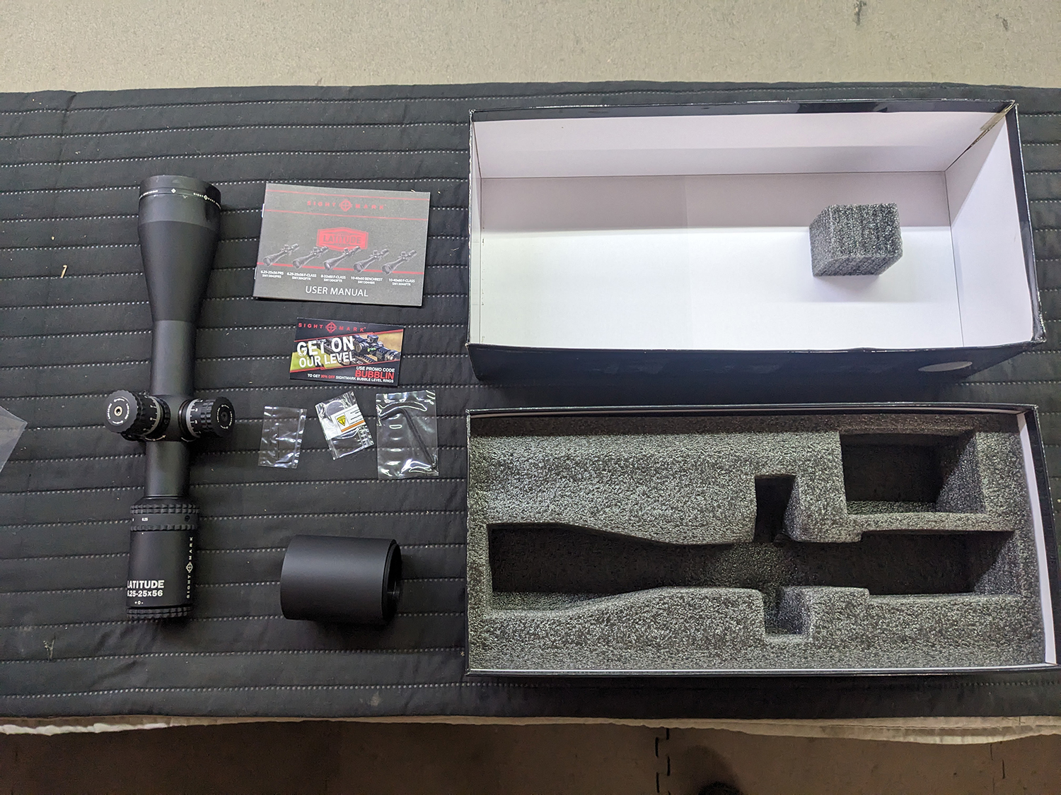Sightmark Latitude SM13042FTR 6.25-25x56 F-Class Rifle Scope